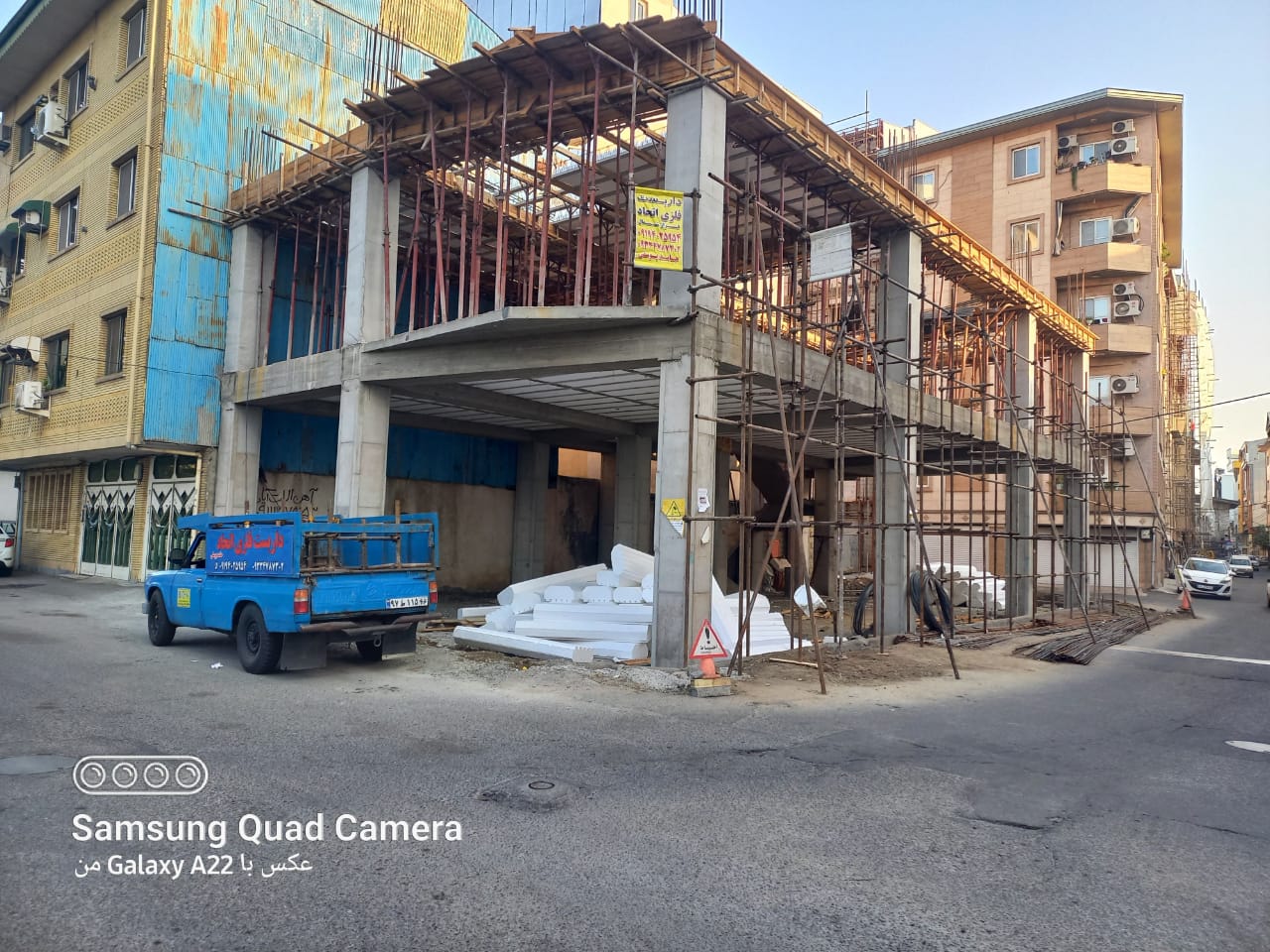 داربست فلزی اتحاد در رشت