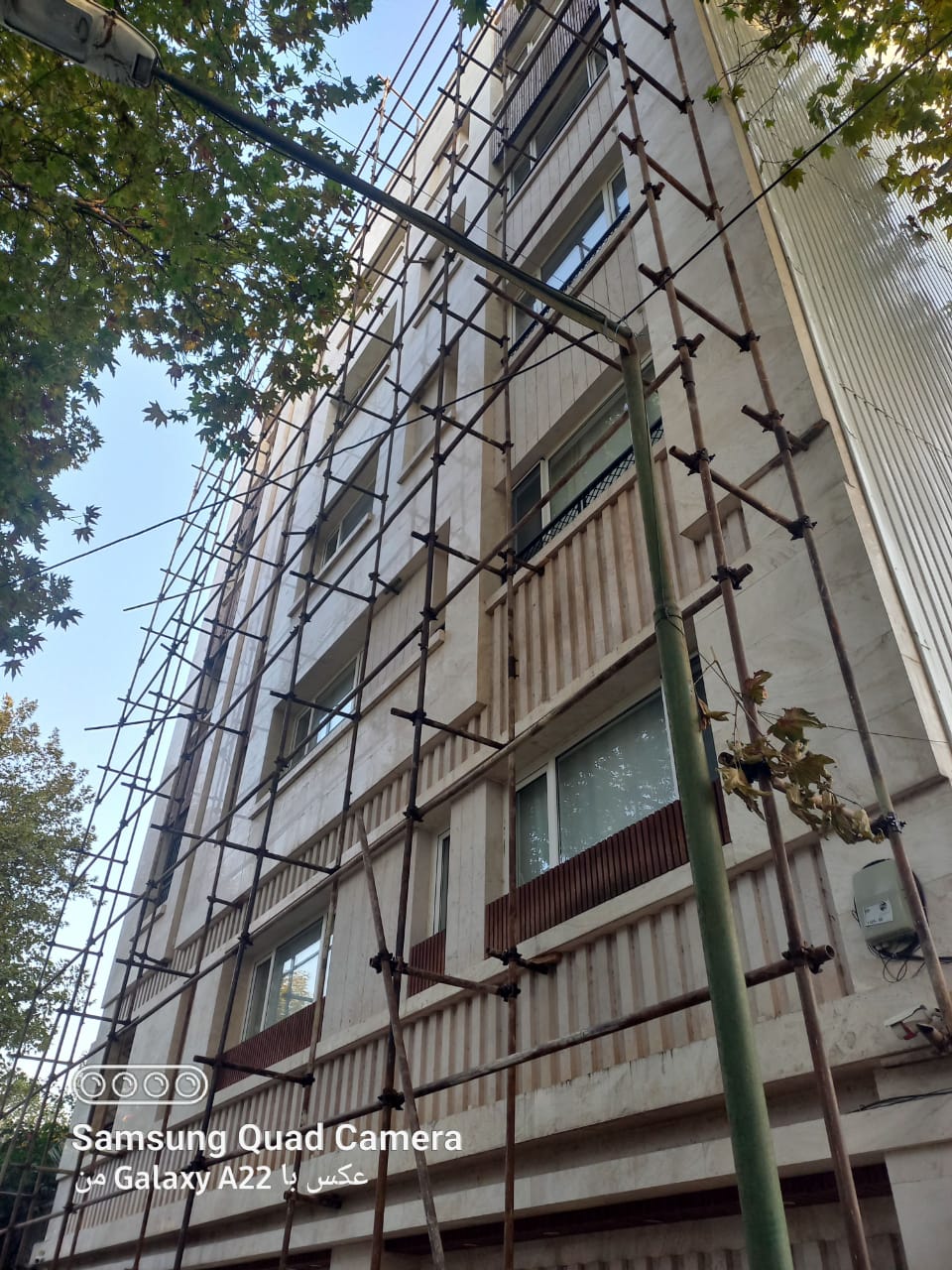 داربست فلزی اتحاد در رشت