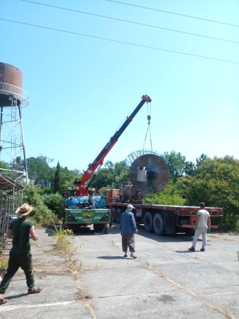 جرثقیل مهدی در رودسر