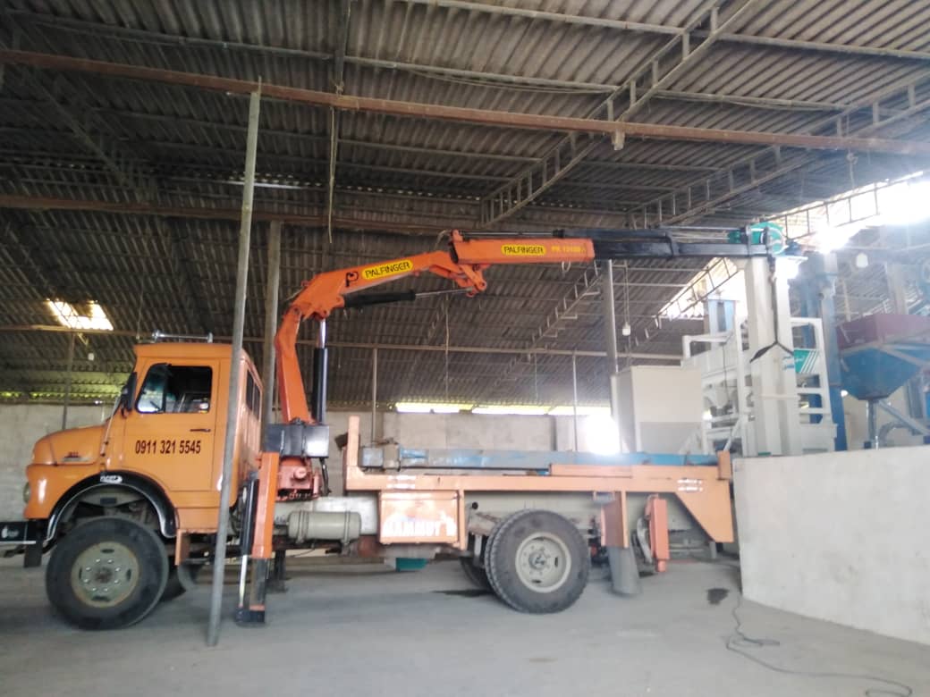 جرثقیل مسعود رضایی در آمل