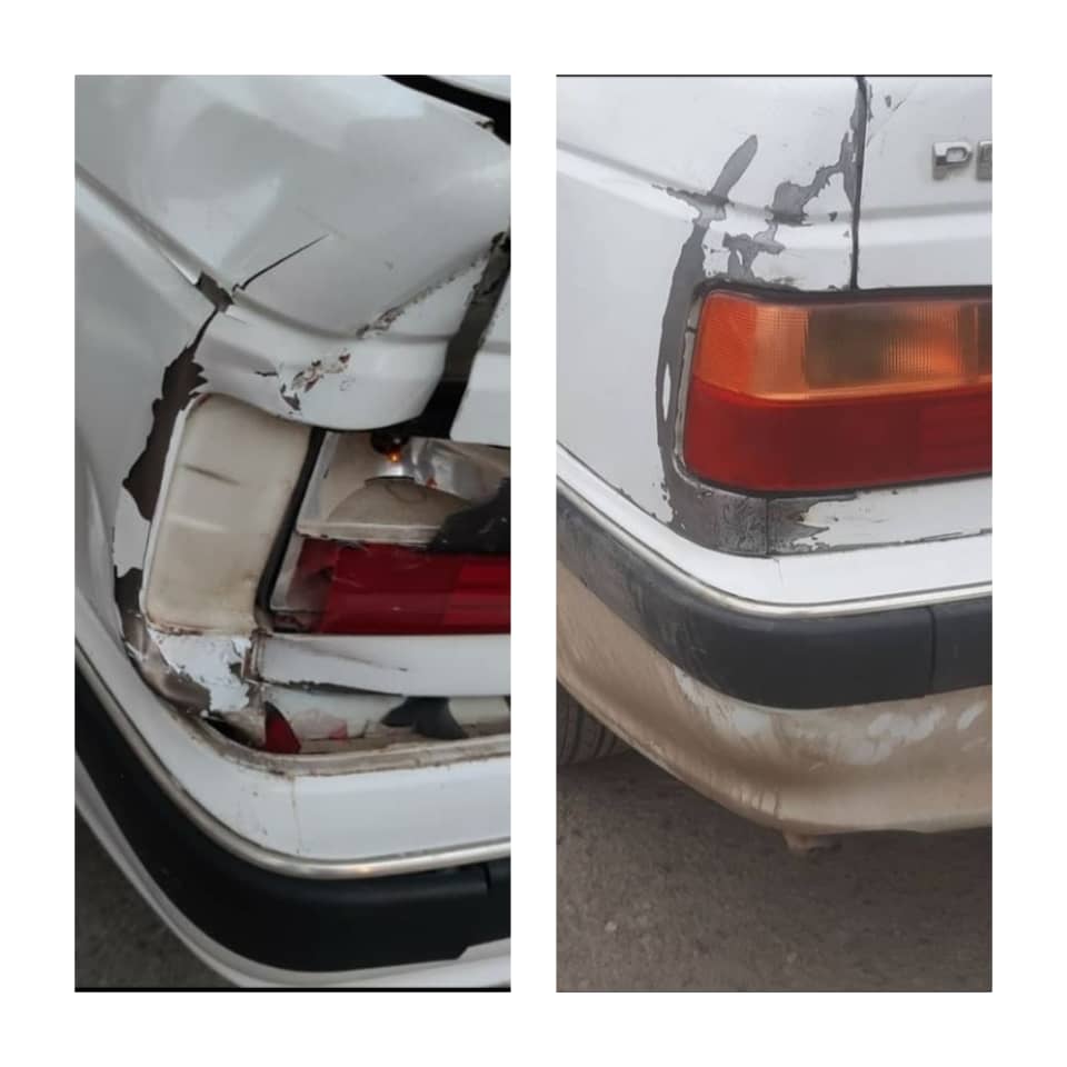 صافکاری و نقاشی عقیل قاسمی در سیرجان صافکاری و نقاشی عقیل قاسمی در سیرجان