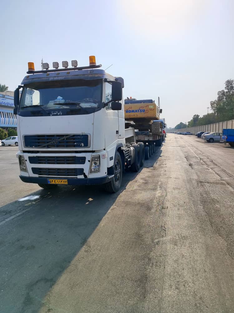 حمل و نقل کاوه فراز آسیا و کمرشکن مصطفی مرادیان در بندرعباس