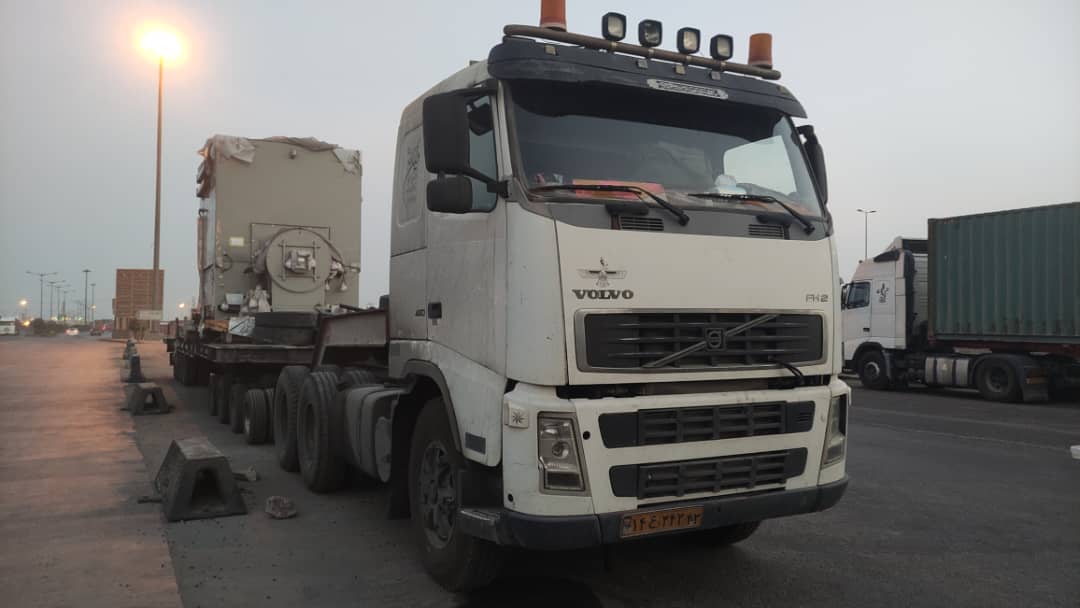 حمل و نقل کاوه فراز آسیا و کمرشکن مصطفی مرادیان در بندرعباس