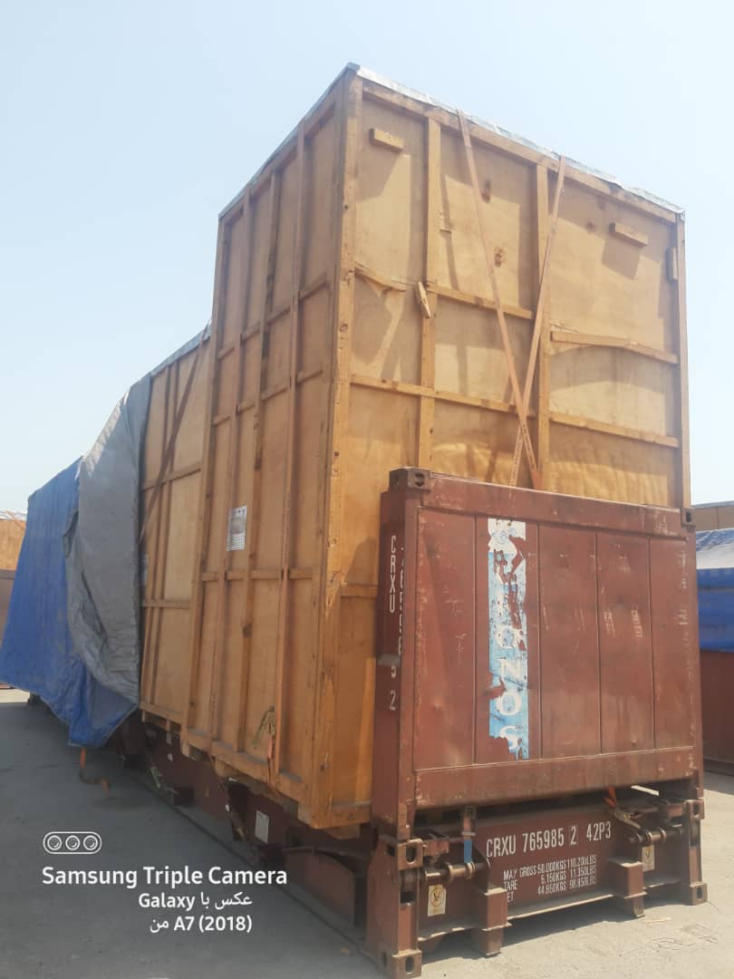 حمل و نقل کاوه فراز آسیا و کمرشکن مصطفی مرادیان در بندرعباس