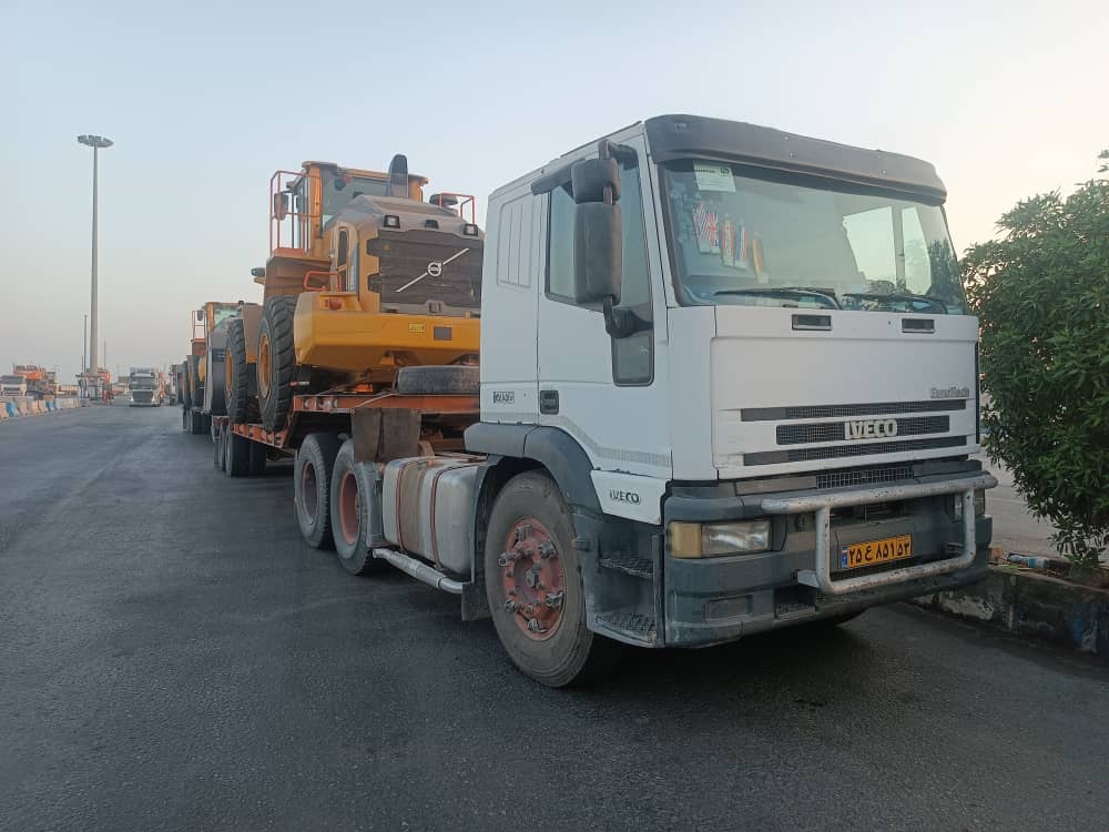 حمل و نقل کاوه فراز آسیا و کمرشکن مصطفی مرادیان در بندرعباس