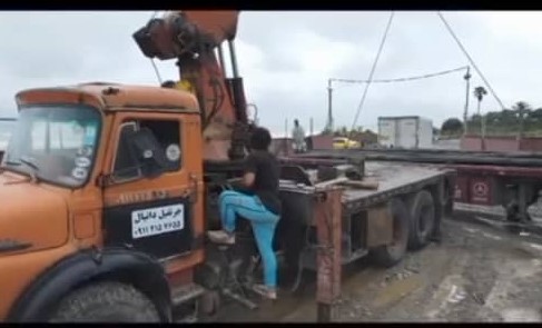 جرثقیل دانیال در محمودآباد