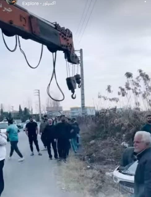 جرثقیل دانیال در محمودآباد