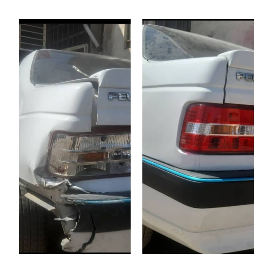 صافکاری و نقاشی عقیل قاسمی در سیرجان صافکاری و نقاشی عقیل قاسمی در سیرجان