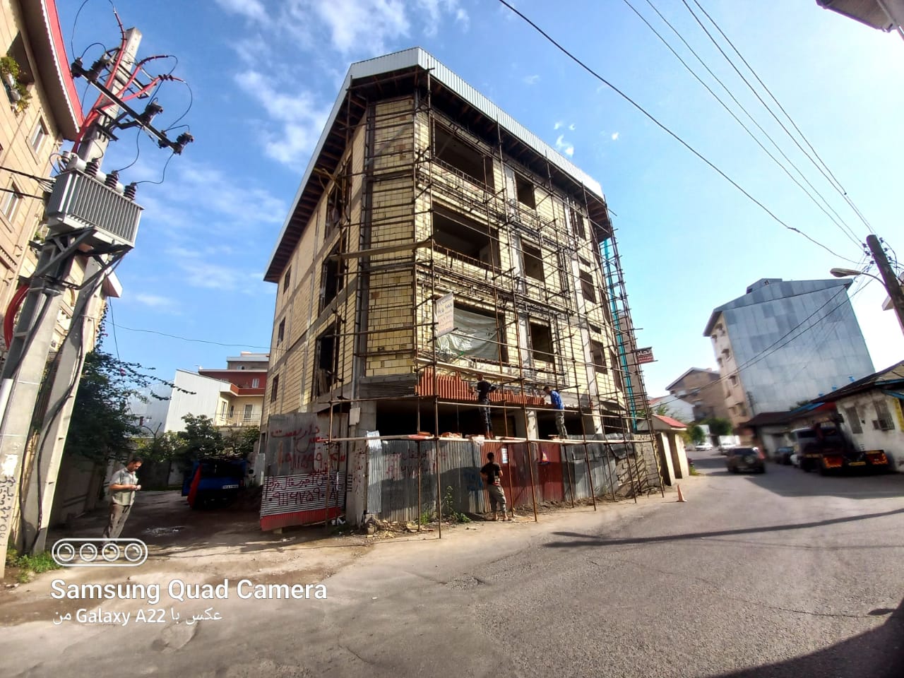 داربست فلزی اتحاد در رشت