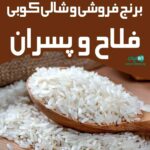 برنج فروشی و شالی کوبی فلاح و پسران در ساری