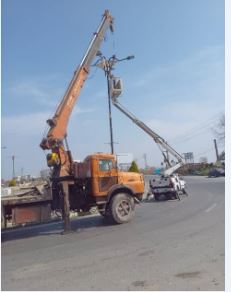 جرثقیل دانیال در محمودآباد