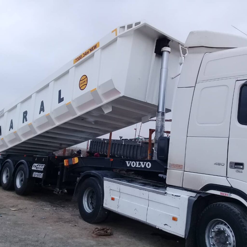 تریلی کمپرسی سازی فرخی در همدان