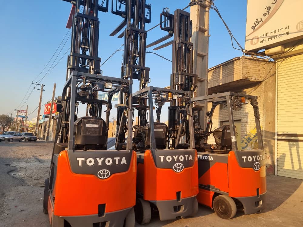 دنیای لیفتراک برقی علی قره بیگلو در تبریز