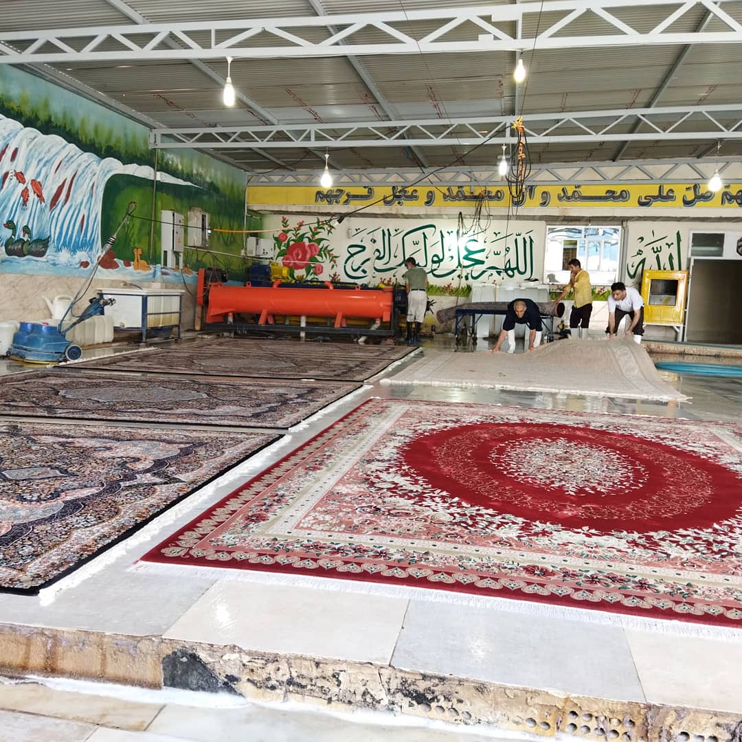 کارخانه قالیشویی آپادانا در آبادان کارخانه قالیشویی آپادانا در آبادان