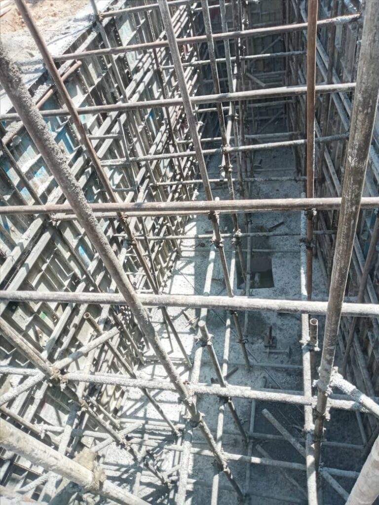 داربست فلزی صخره در دماوند