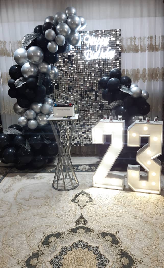 تشریفات و بادکنک آرایی فرشته صالح در اصفهان