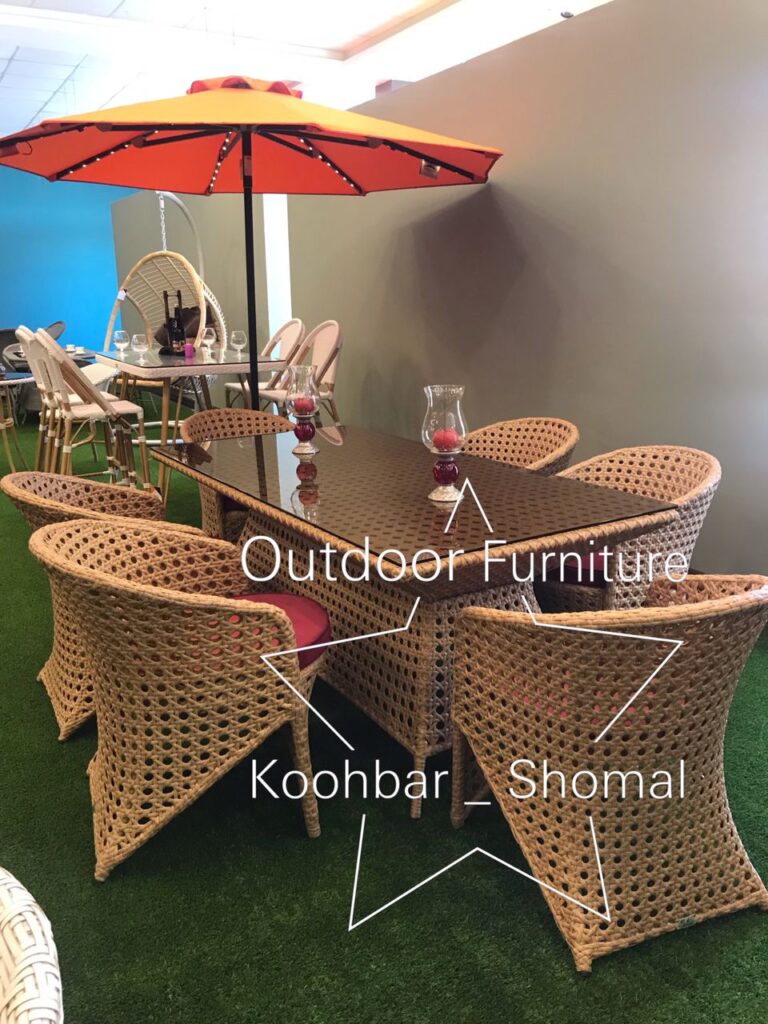 مبلمان دستبافت باغی ویلایی و فضای باز کوهبر در نوشهر