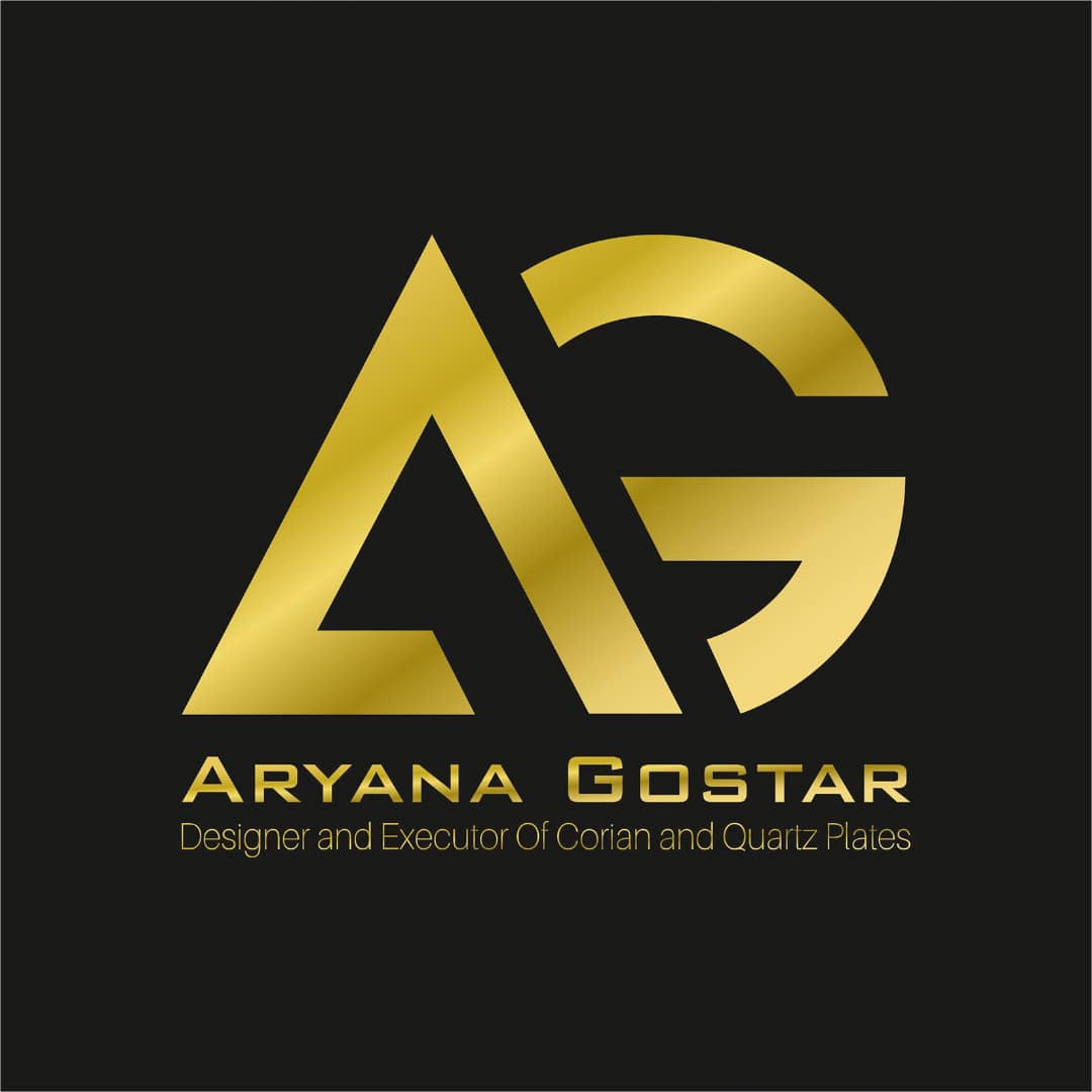 طراحی و اجرا سنگ کورین و کوارتز و سنگ طبیعی آریانا گستر در تهران