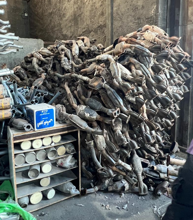 خریدار کاتالیزور و پخش اگزوز البرز در کرج