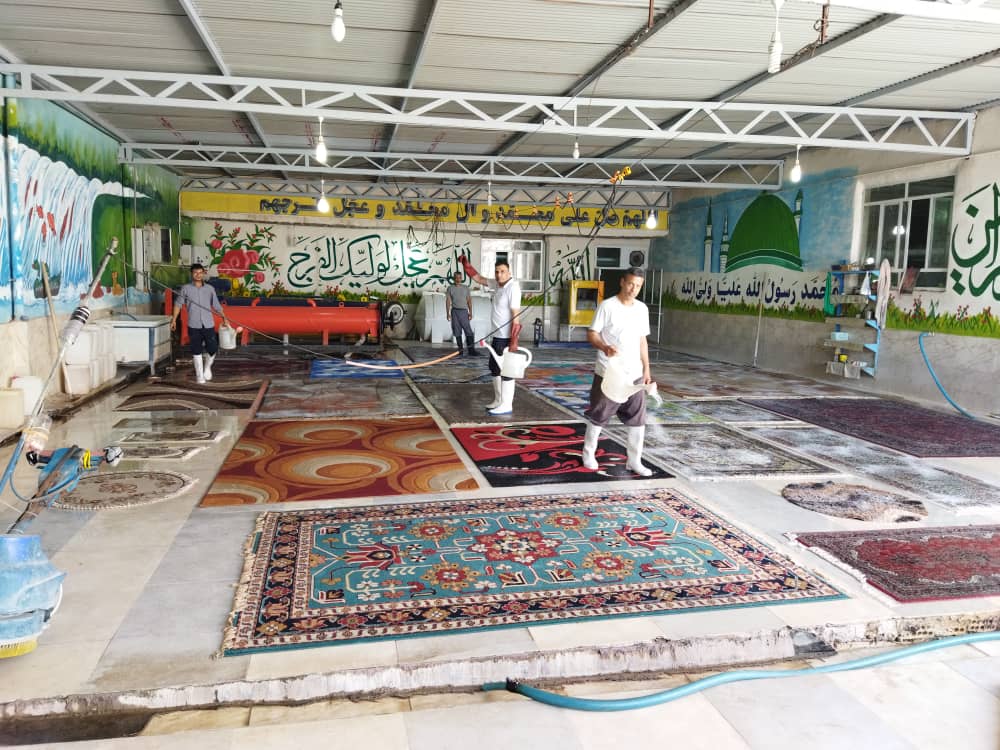 کارخانه قالیشویی آپادانا در آبادان کارخانه قالیشویی آپادانا در آبادان