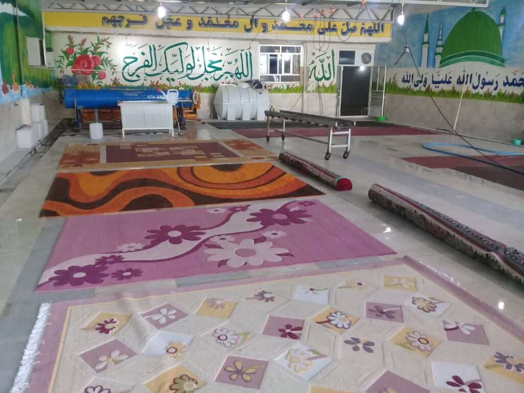 کارخانه قالیشویی آپادانا در آبادان کارخانه قالیشویی آپادانا در آبادان