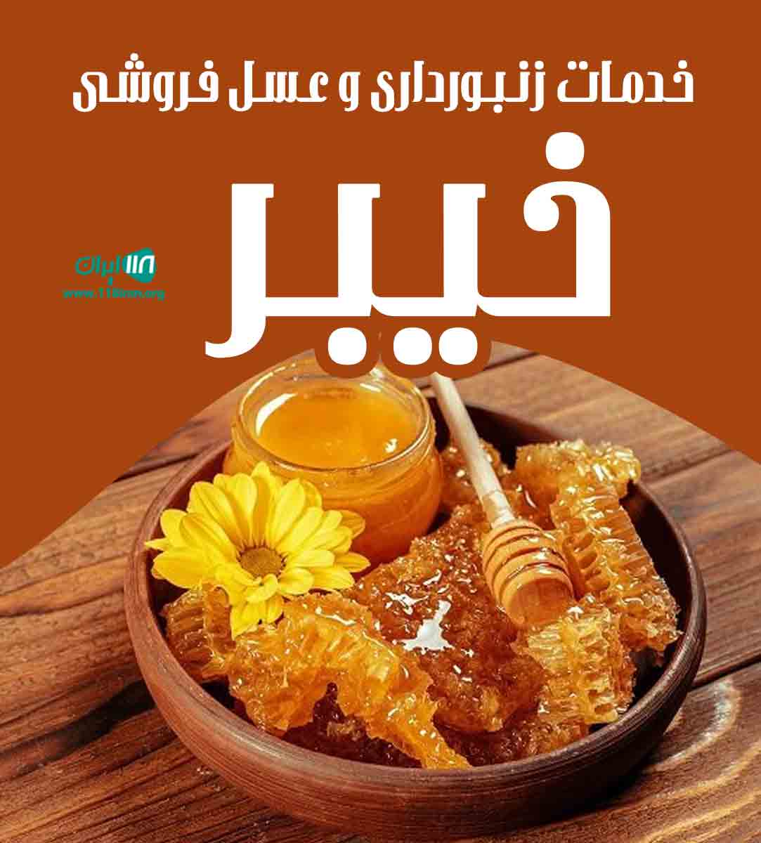 خدمات زنبورداری و عسل فروشی خیبر در دزفول