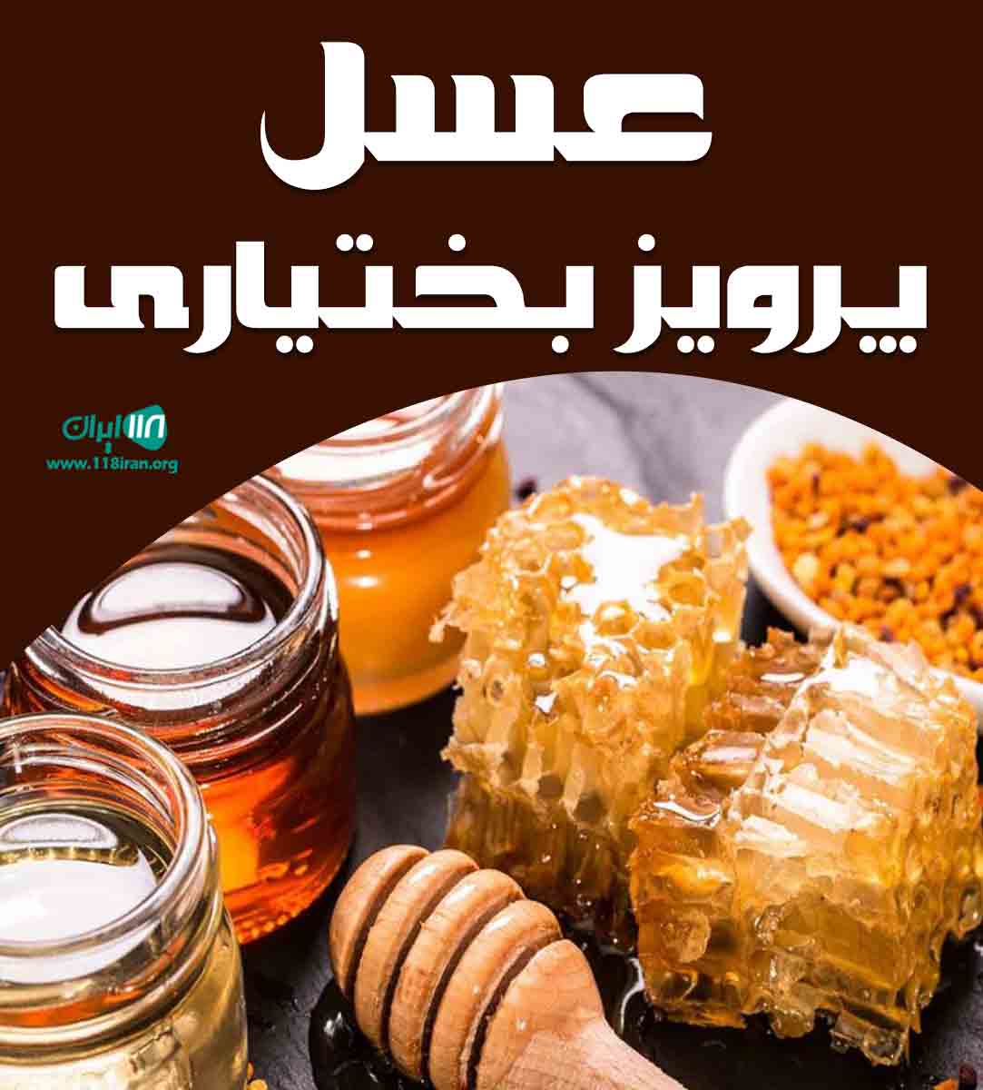 عسل پرویز بختیاری در گیلان