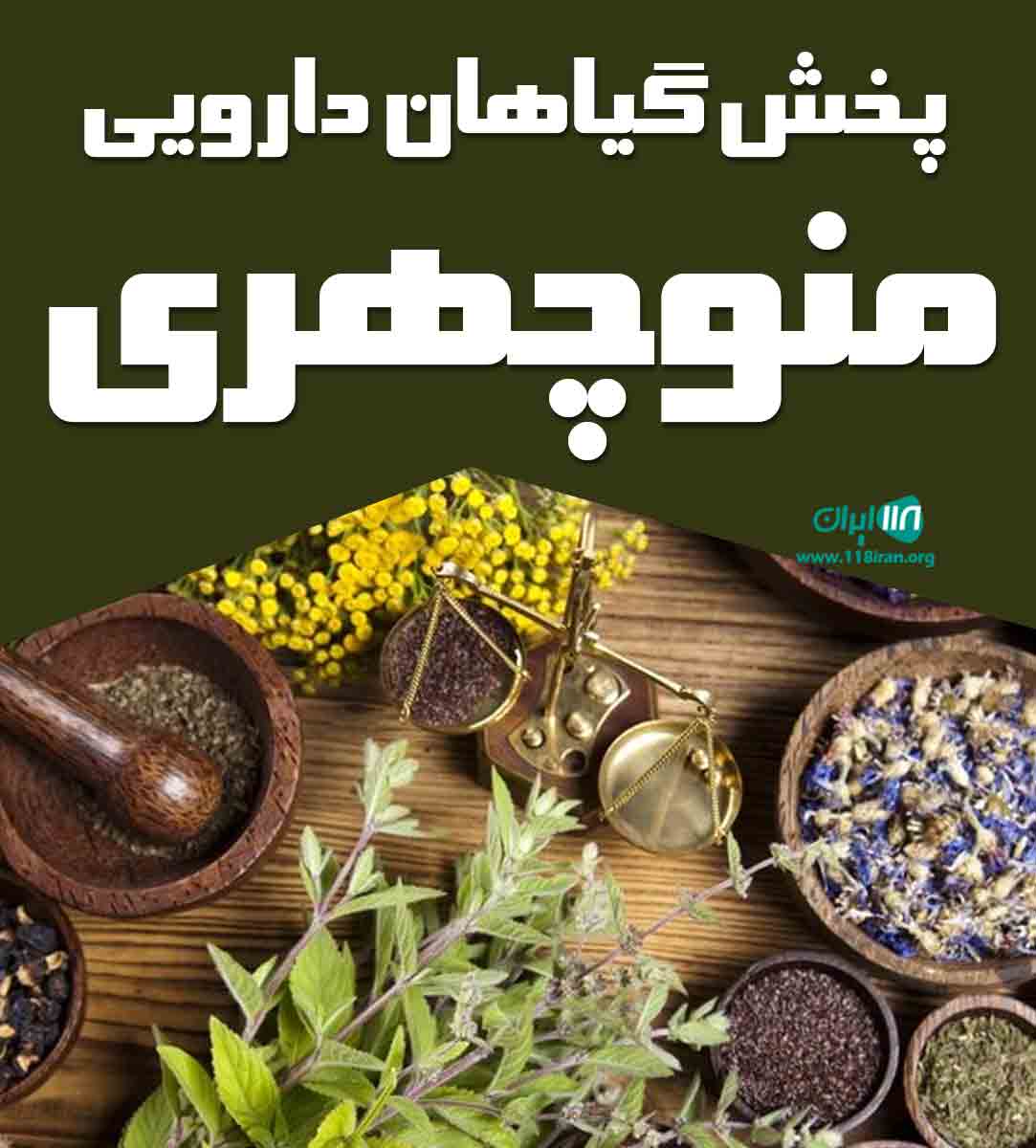 پخش گیاهان دارویی منوچهری در خوزستان