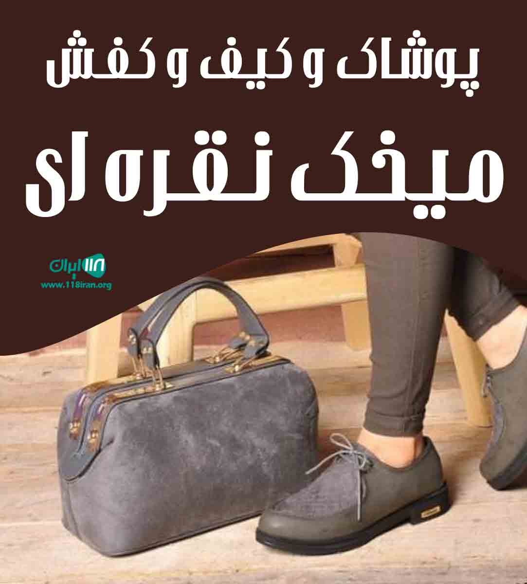 پوشاک و کیف و کفش میخک نقره ای در قزوین