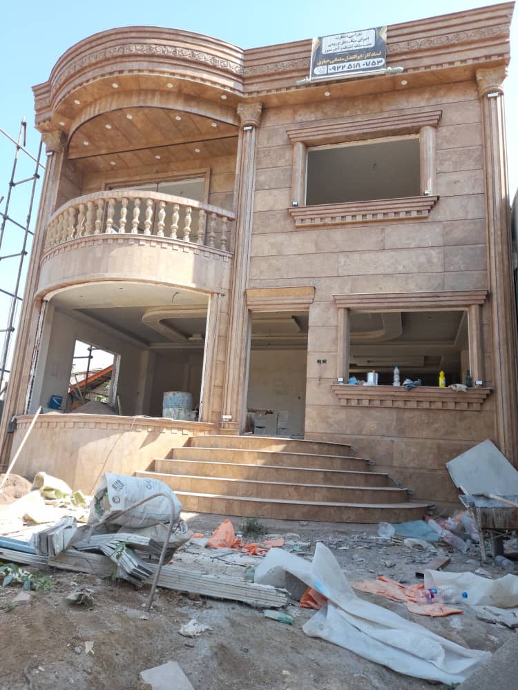 نماکاری طرح رومی دقیق در لنگرود