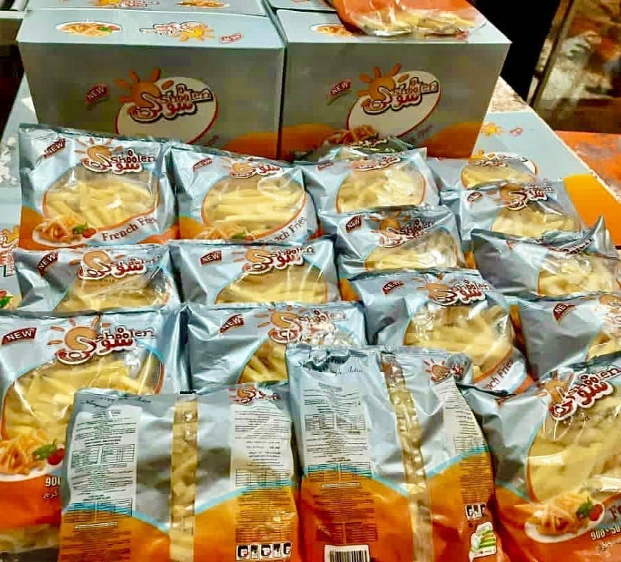 تولیدی سیب زمینی منجمد شولن در مشهد