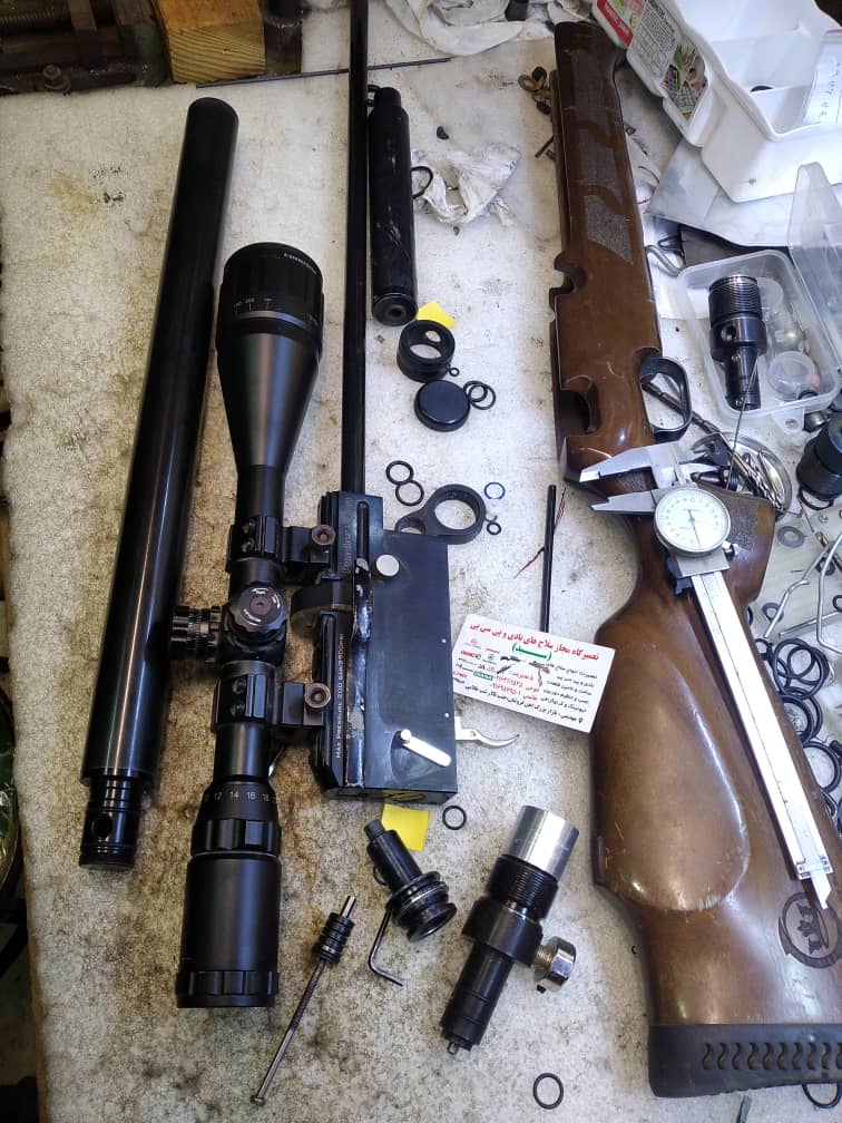 تعمیرگاه مجاز سلاح های بادی و پی سی پی سید در اهواز