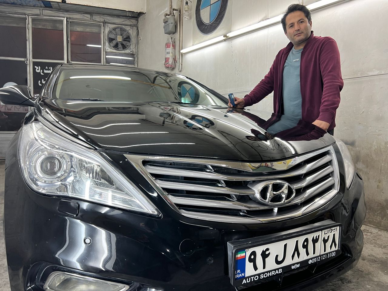 کارشناسی رنگ خودرو رنگارنگ در همدان