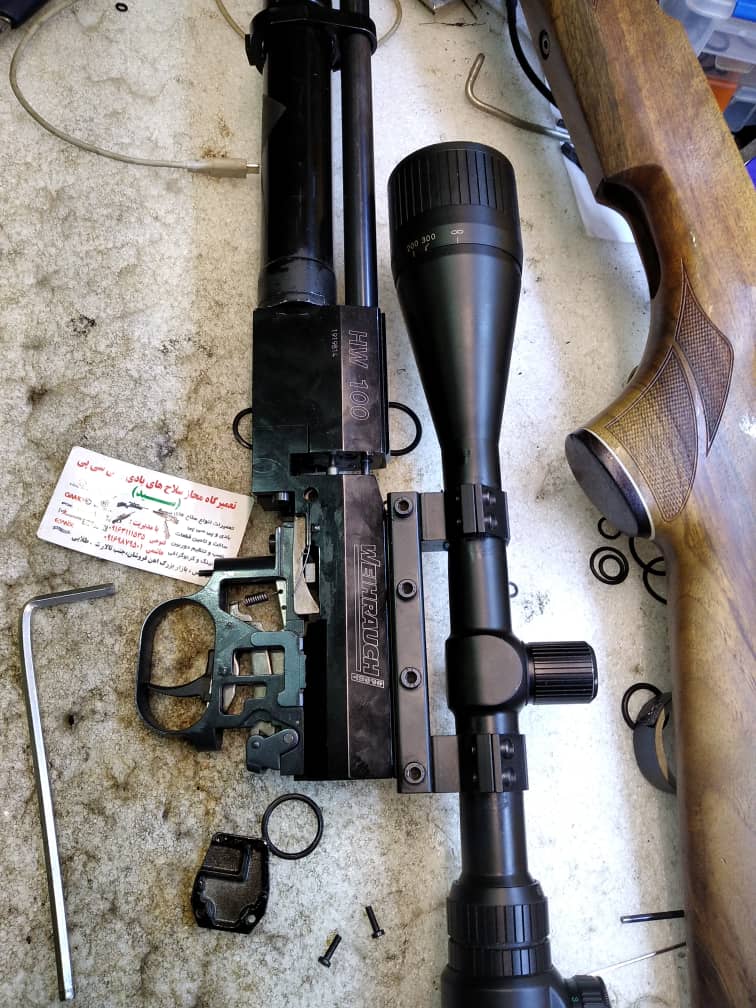 تعمیرگاه مجاز سلاح های بادی و پی سی پی سید در اهواز