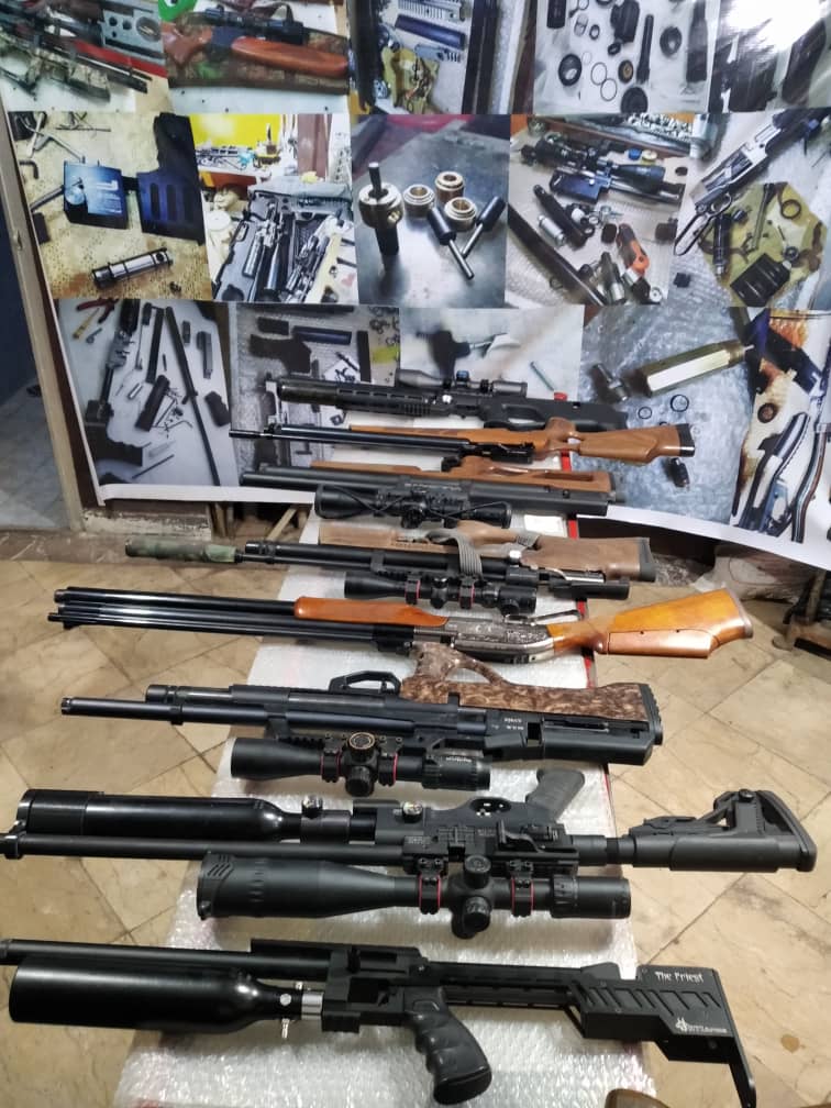 تعمیرگاه مجاز سلاح های بادی و پی سی پی سید در اهواز