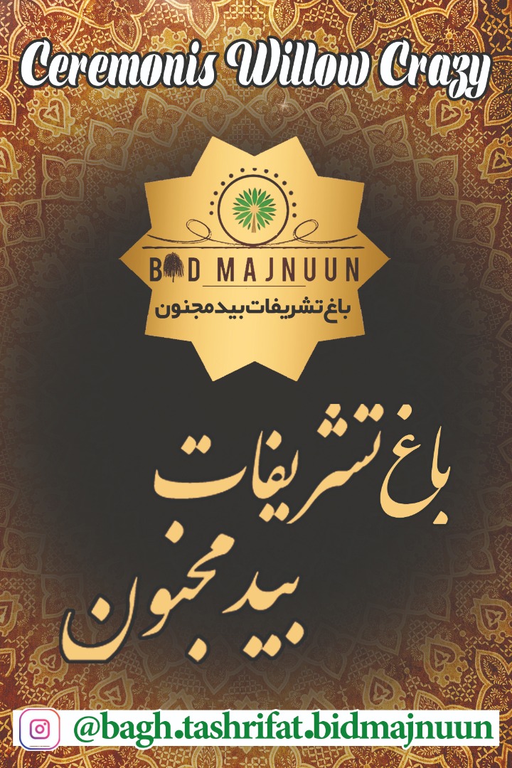 باغ تشریفات بید مجنون در هادیشهر باغ تشریفات بید مجنون در هادیشهر