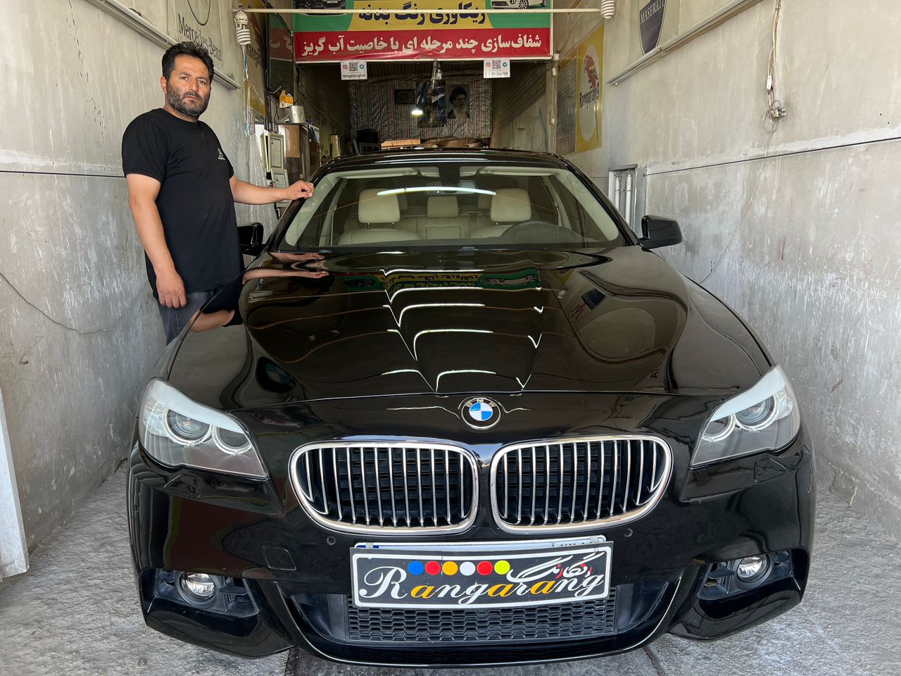 کارشناسی رنگ خودرو رنگارنگ در همدان