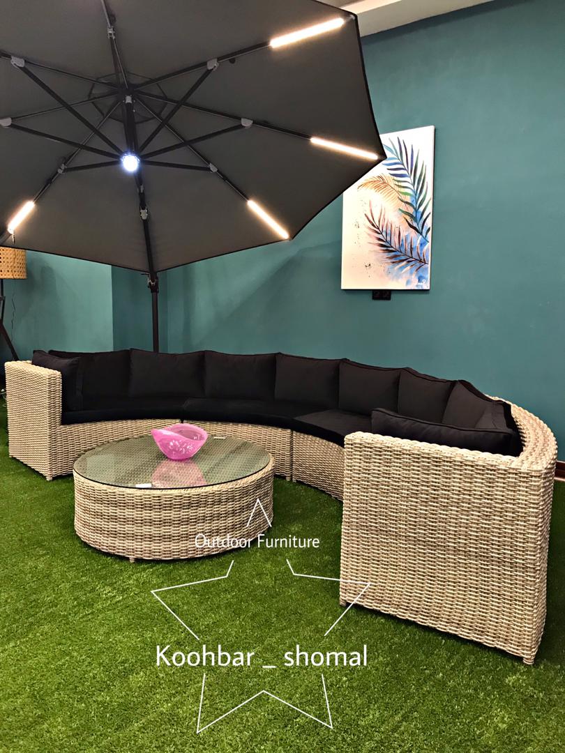 مبلمان دستبافت باغی ویلایی و فضای باز کوهبر در نوشهر