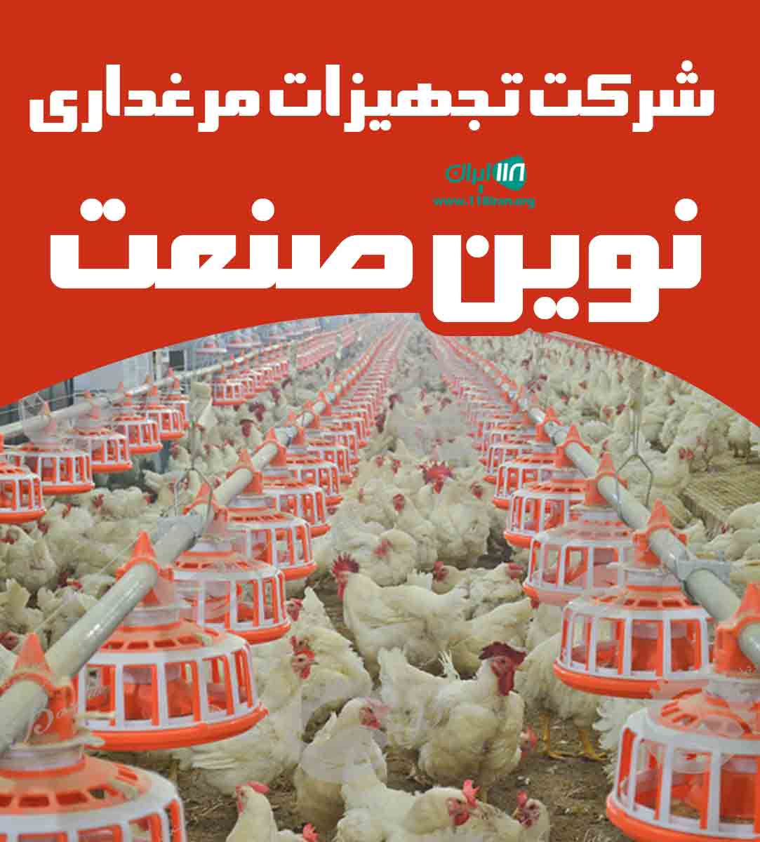 شرکت تجهیزات مرغداری نوین صنعت در خدابنده زنجان