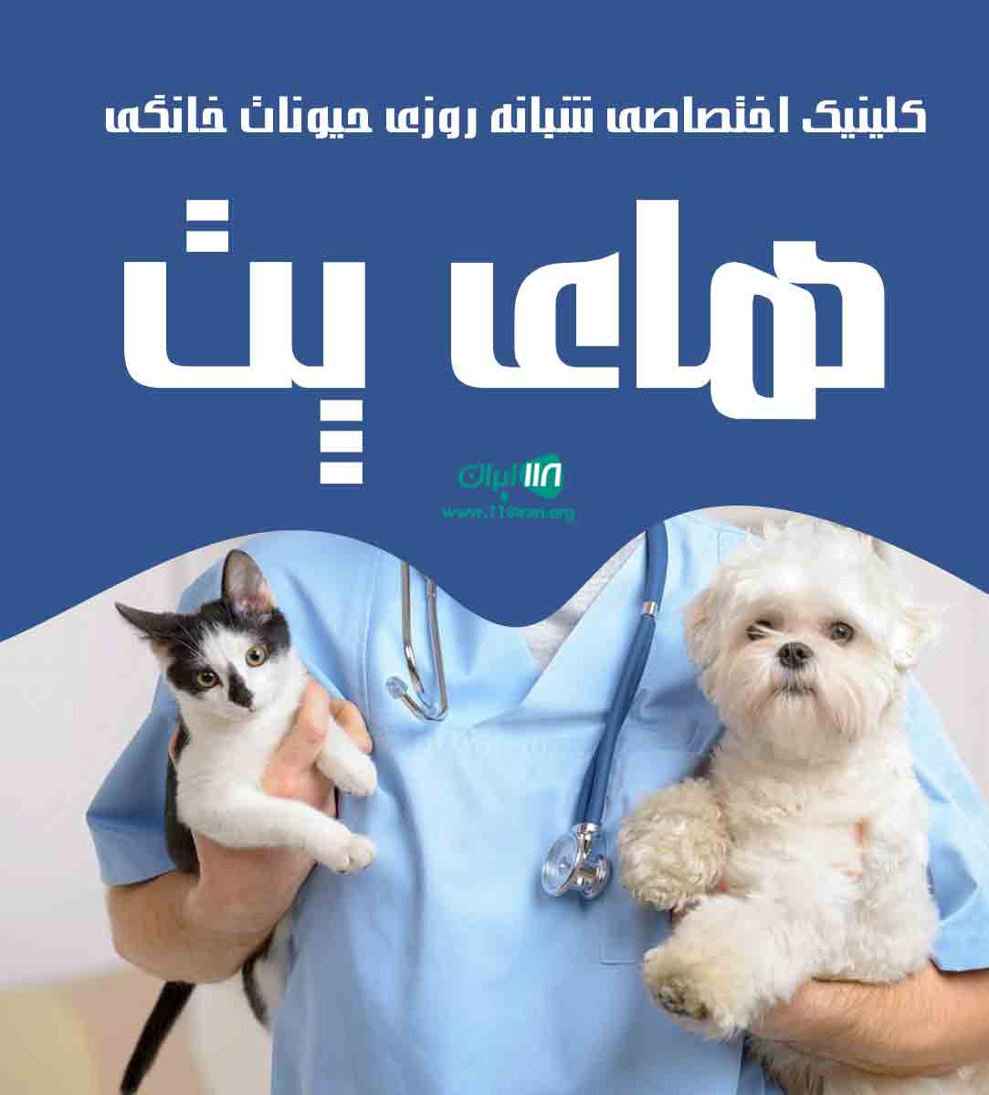 کلینیک اختصاصی شبانه روزی حیوانات خانگی های پت در گرگان کلینیک اختصاصی شبانه روزی حیوانات خانگی های پت در گرگان