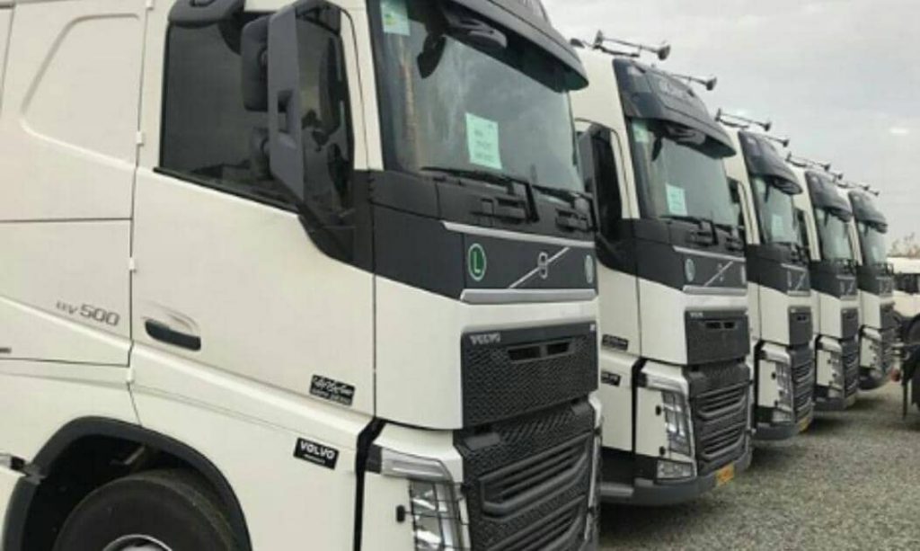 نمایشگاه کامیون جعفری در کرمان نمایشگاه کامیون جعفری در کرمان