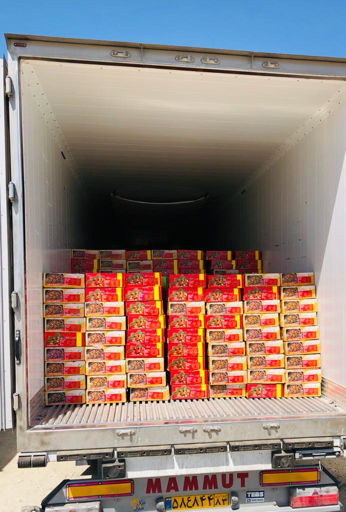 واردات کالا و صادرات خشکبار عمرانی در بوشهر