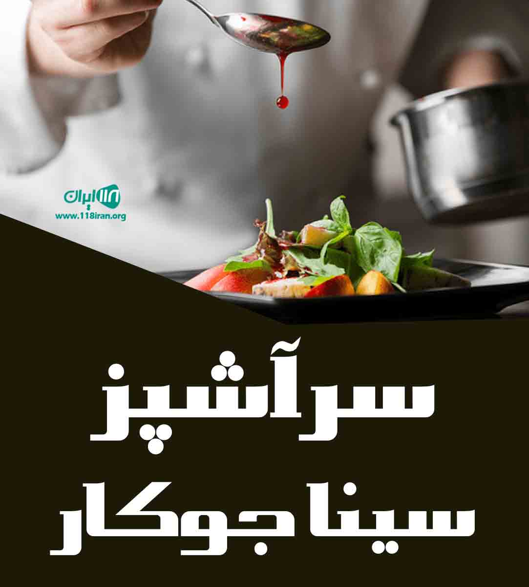 سرآشپز ماهر سینا جوکار در فارس سرآشپز ماهر سینا جوکار در فارس