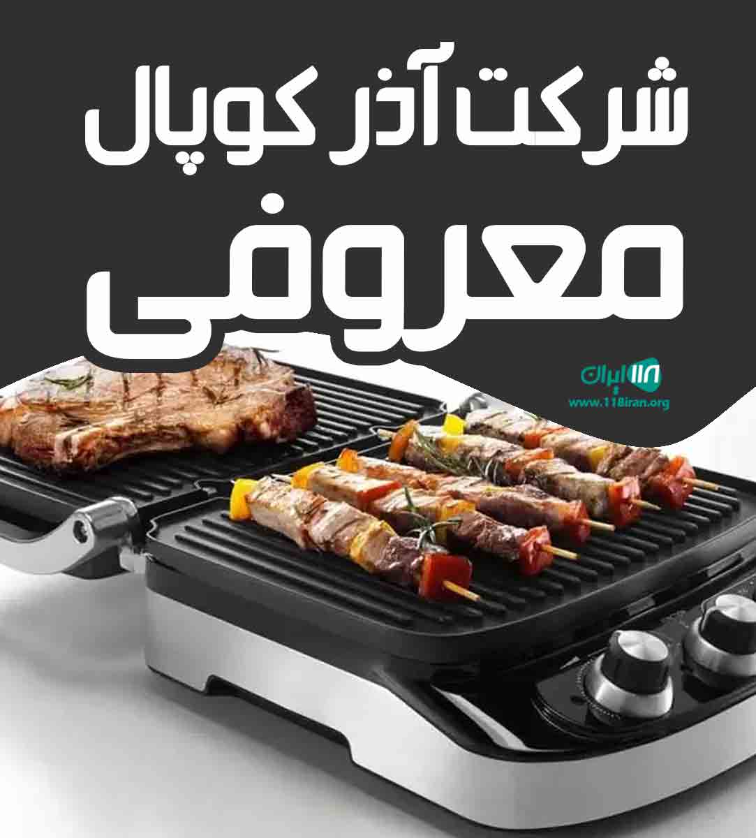 شرکت آذر کوپال معروفی در تبریز شرکت آذر کوپال معروفی در تبریز