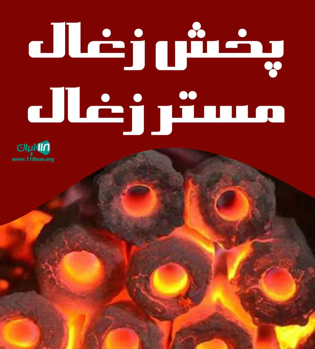 پخش زغال مستر زغال در تهران