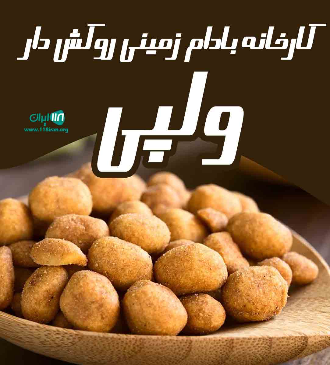 کارخانه بادام زمینی روکش‌ دار ولپی در تهران