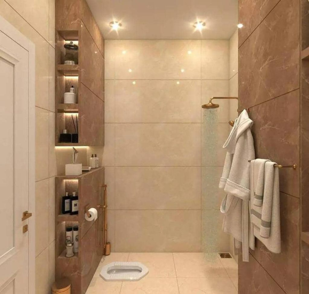 دکورهای اجرایی سیینا قهوه ای و کرم ۶۰ در ۱۲۰ برند آبادیس