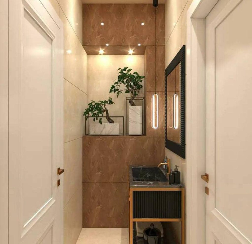 دکورهای اجرایی سیینا قهوه ای و کرم ۶۰ در ۱۲۰ برند آبادیس