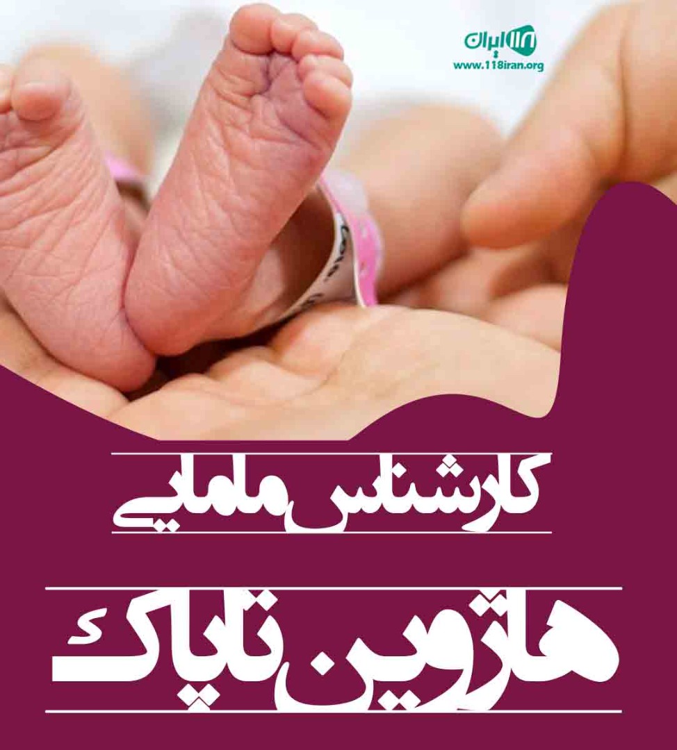 کارشناس مامایی هاژوین تاپاک در مهاباد