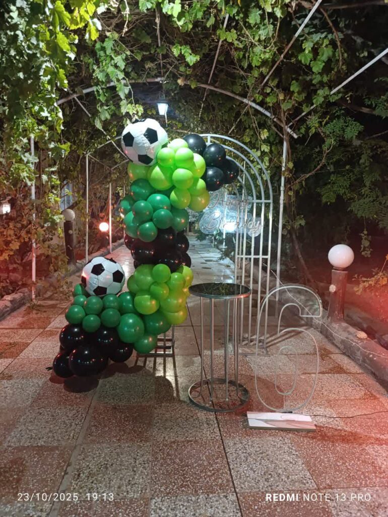 تشریفات و بادکنک آرایی فرشته صالح در اصفهان